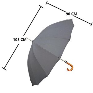 Snotline 41g Baston 105 Cm Vale Protokol Şemsiye Siyah
