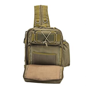 Taktikal Tk1005 Bodybag 20 Lt Taktic Çapraz Sırt Çantası Kahve