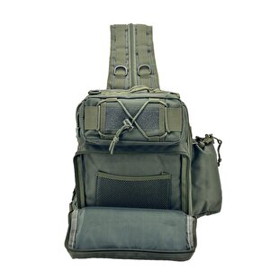 Taktikal Tk1005 Bodybag 20 Lt Taktic Çapraz Sırt Çantası Haki