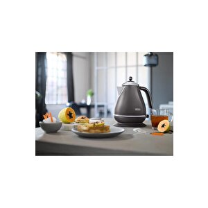 Icona Metallics Kbot2001.gy 2200 W 1.7 Lt Retro Kettle