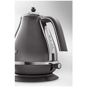 Delonghi Icona Metallics Kbot2001.gy 2200 W 1.7 Lt Retro Kettle