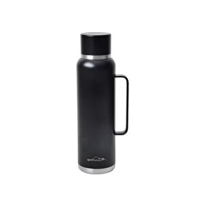 Campout Çift Katmanlı Termos Siyah 1500ml