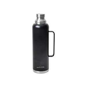 Campout Çift Katmanlı Termos Siyah 1500ml