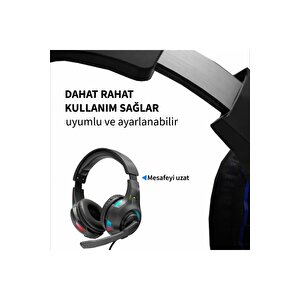 Gm402 Kablolu Kulak Üstü Kulaklik Pc / Oyun / Telefon