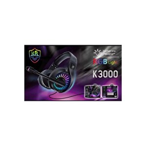 K3000 Gamelone Rgb Led Işıklı Kulaküstü Kulaklık