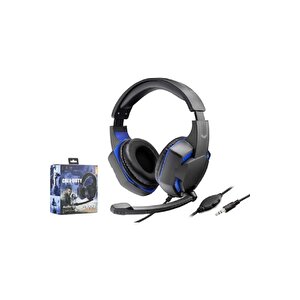 Gm011 Pc Oyuncu Mikrofonlu Kulak Üstü Kulaklık