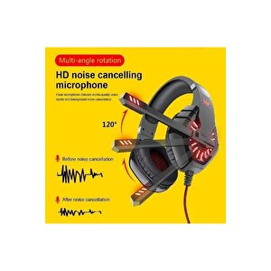 Ov-p40 Kablolu Kulaklik Mobil / Ps5-4 /xbox/pc Için Mikrofonlu Stereo 3,5 Mm Oyun Kulaklığı
