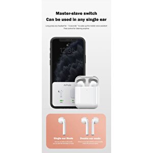 T2 Ai̇rpods 2.nesi̇l A+++ Kali̇te Tws Bluetooth Kulaklik