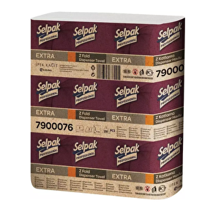 Professional Extra Z Katlı Havlu 21.5 X 24 Cm. 1 Koli (12 Paket) (7906606)