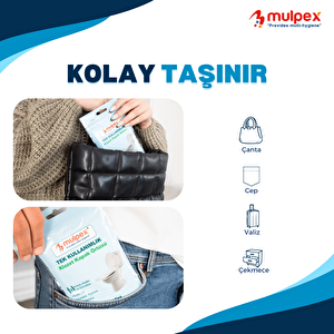 Tek Kullanımlık Suda Çözünür Klozet Kapak Örtüsü - 10 X 10 Lu Paket | Hijyenik Ve Pratik Seyahat Aksesuarı