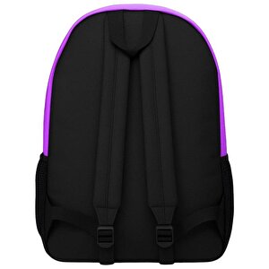 Yuga Dört Gözlü Sırt Çantası Mor