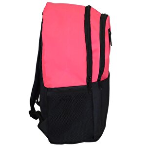 Dört Gözlü Sırt Çantası Neon Pembe