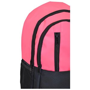 Dört Gözlü Sırt Çantası Neon Pembe
