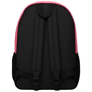 Yuga Dört Gözlü Sırt Çantası Neon Pembe
