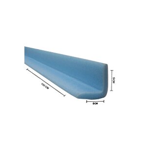 L5x5 Mavi 100 Cm 20 Adet Koruyucu Polietilen Sünger Profil