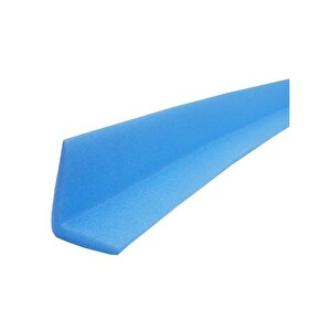 Ygt Ambalaj L5x5 Mavi 100 Cm 50 Adet Koruyucu Sünger Profil, Polietilen Köşe Koruyucu Kenar Koruyucu