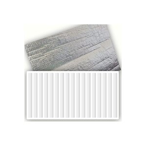10 Adet Alüminyum Folyolu  Radyatör Petek Arkası Isı Yalıtım Izolasyon Levhası 50x100 Cm Kalınlık:10mm