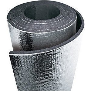 5 Metre 10 Mm Alüminyum Folyolu Kalorifer, Radyatör Petek Arkası Isı Yalıtımı İzolasyon Levhası