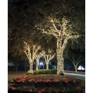 Animasyonlu Led Beyaz Işık 220v 10 Metre Ip44 Su Geçi̇rmez