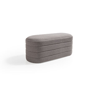 Gri Bench -yatak Ucu Bench - Bench Koltuk - Modern Bench Modelleri - Oturma Bankı - Küçük Koltuk
