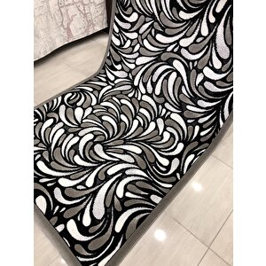Kaşmir Halı Jade 146x233 Z 012-02 Gri Siyah Beyaz 4 M2 Halı
