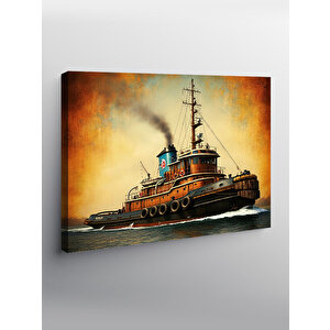 Kanvas Tablo Rumorkör Tekne 70x100 cm
