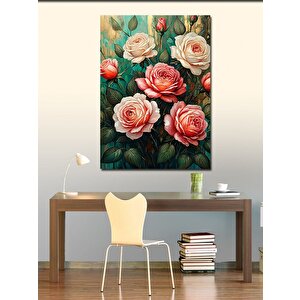 Kanvas Tablo Güller Demeti 70x100 cm