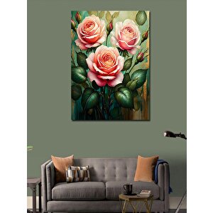 Kanvas Tablo Güller Bahçesi 70x100 cm