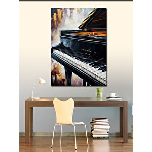Kanvas Tablo Piyano Tuşları 100x140 cm