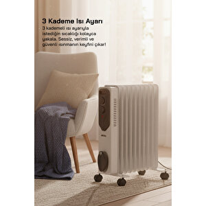 Sfh-6938 11 Dilim Yağlı Radyatör 2500 W