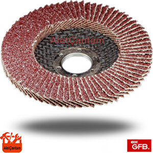 Flap Di̇sk Zimpara Alümi̇nyum Oksi̇t (ahşap Ve Metal) 115mm