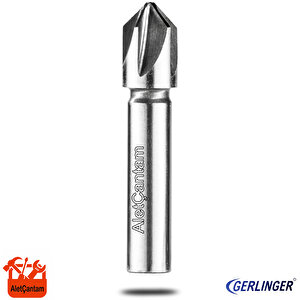 Gerli̇nger Havşa Freze Matkap Vi̇da Havşa 90° (10mm-çok Kanalli)