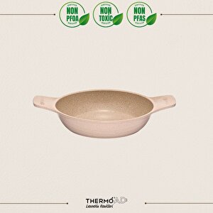 | Güveç Sahan | Döküm Kendinden Saplı | 18 Cm | Vizon