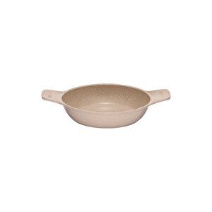 | Güveç Sahan | Döküm Kendinden Saplı | 18 Cm | Vizon