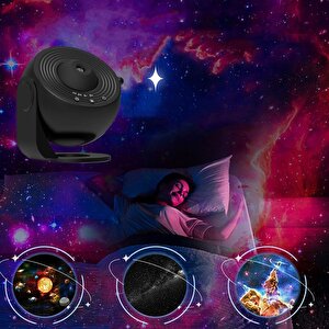 Se-0606b Galaxy Projektör Gece Lambası, Yıldızlı Projektör, Gökyüzü Gece Lambası Projektör Lambası