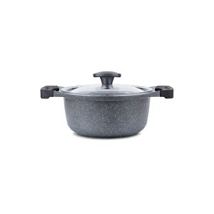 | Derin Tencere | Graneu Serisi | Gri | 20 Cm