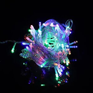 Şerit Led Lamba 8 Fonksiyonlu, Renkli, 10 Mt Çok Renkli