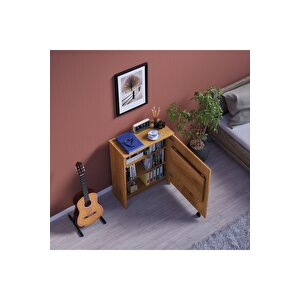 Çalışma Odası Fonksiyonel Kitaplık + Katlanır Masa Md002 Petra