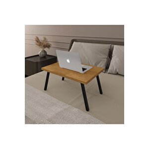 Katlanır Laptop Sehpası Seyyar Kahvaltı Sehpası Çalışma Masası Petra