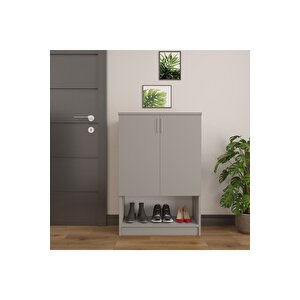 Kül Gri Ayakkabılık A-03 Kül Gri