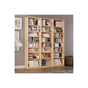 Safir Meşe Kitaplık K-21 Safir Meşe