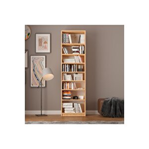 Safir Meşe Kitaplık K-02 Safir Meşe