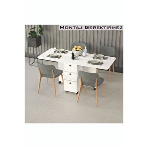 Katlanır Mutfak Yemek Çalışma Masası Km-100