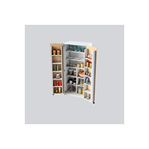 Mutfak Kiler Dolabı Mk-02 Safir Meşe