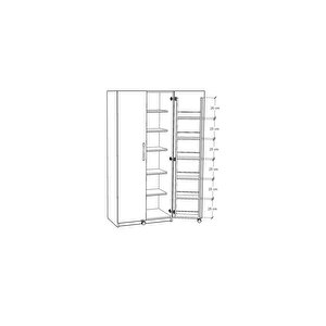 Mutfak Kiler Dolabı Mk-03