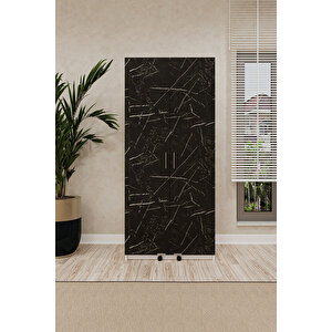 Mutfak Kiler Dolabı Beyaz & Royal Mermer Mk-04 Royal Mermer