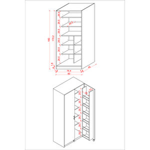 Mutfak Kiler Dolabı Mk-05