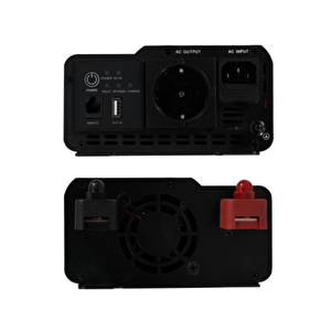 12v Volt - 600w Watt Ats Ups Şarjlı Tam Sinüs İnverter Ekranlı