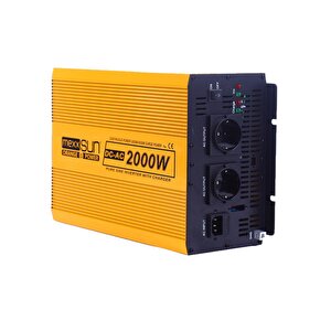 12v Volt-2000w Watt Şarjlı Tam Sinüs İnverter