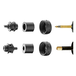 Giyo Gp-83 100psi Hortumlu Göstergeli Bisiklet El Pompası